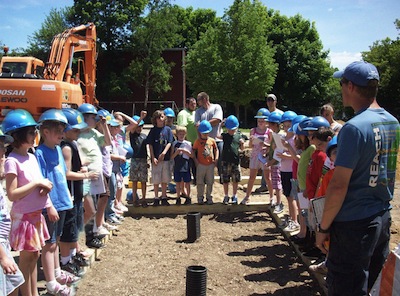Students Help Reduce Stormwater Pollution