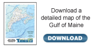 Gulf of Maine map