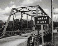 Bridge on the Tusket River Watershed